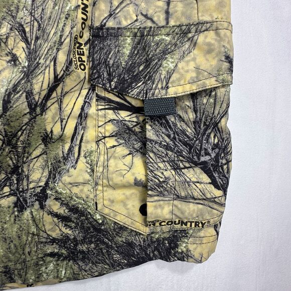 Cabelas Mens Camouflage Cargo Shorts With Adjustable Belt &‎ Pockets XL Camo - Picture 9 of 11
